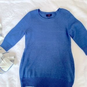 Top. Girls Knit Top and Scarf.